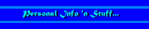 Personal Info